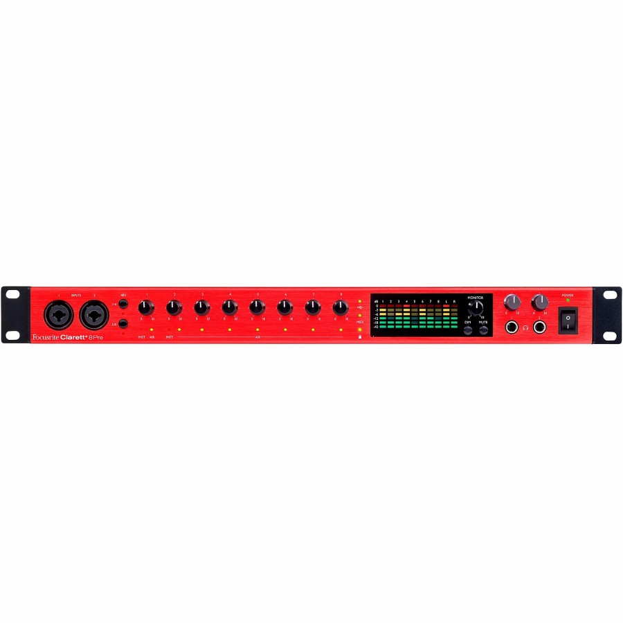 Recording Focusrite | Focusrite Clarett+ 8Pre Usb Audio Interface