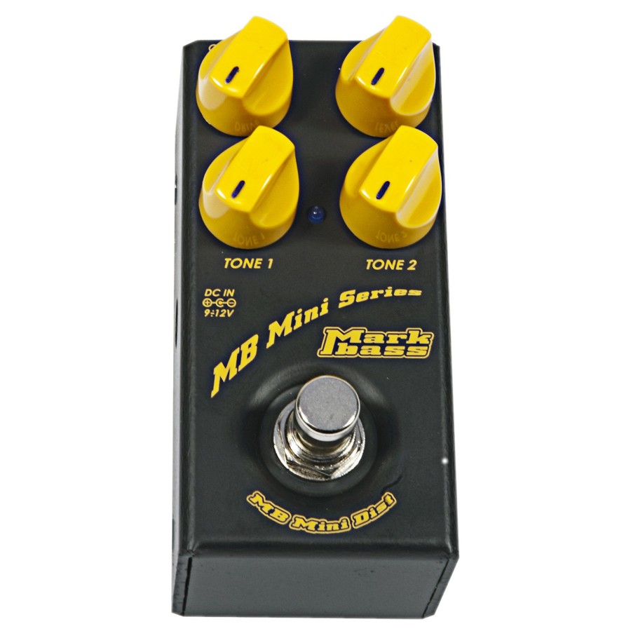 Basses Markbass Bass Effects | Markbass Mb Mini Dist Compact Bass Distortion Effects Pedal