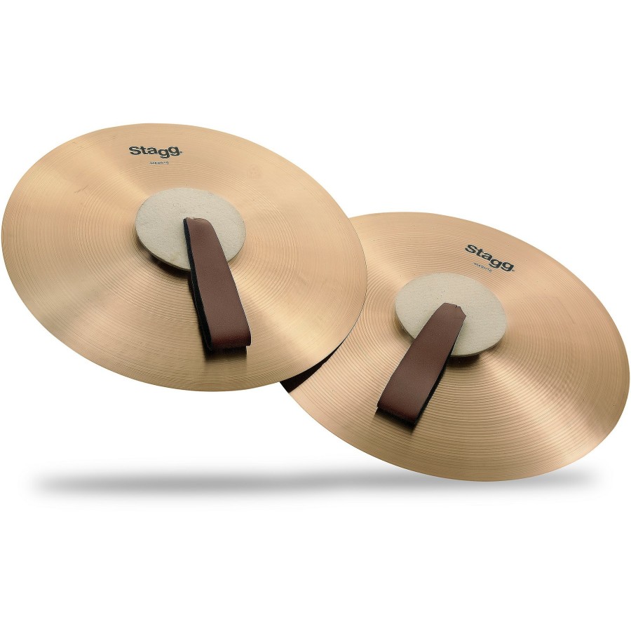 Band & Orchestra Stagg | Stagg Stagg 14" Marching/Concert Cymbals - Pair 16 In.