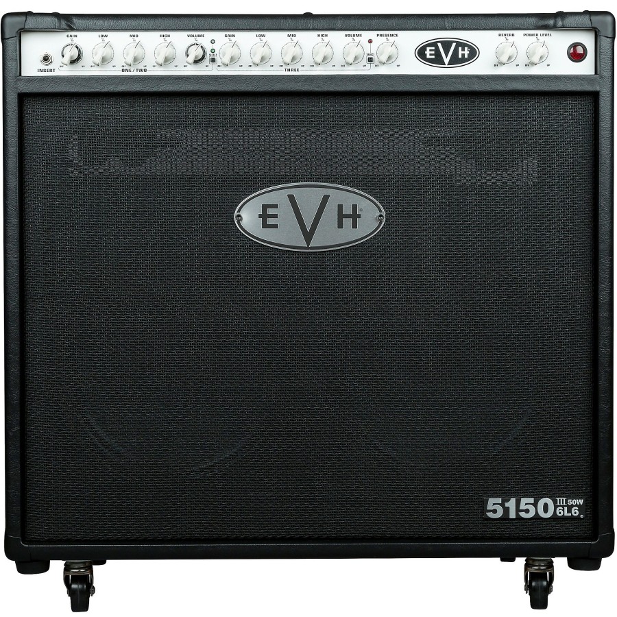 Amps & Effects EVH Combo Amps | Evh 5150Iii 50W 2X12 6L6 Tube Guitar Combo Amp Black