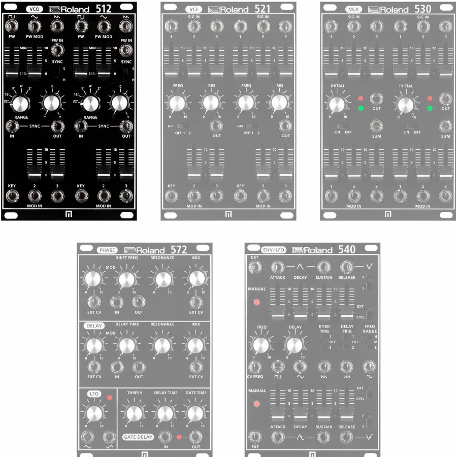 Keyboards & Midi Roland Synthesizer Modules | Roland System-500 512 Modular Vco