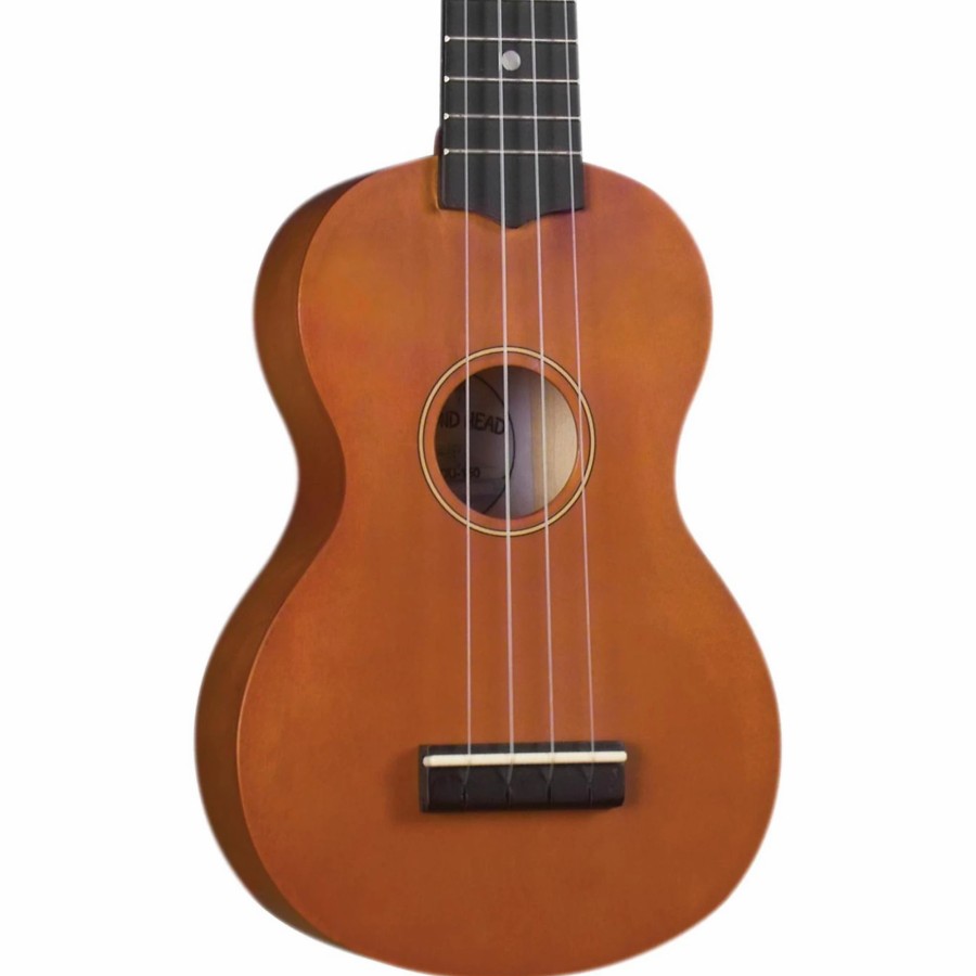 Guitars Diamond Head | Diamond Head Du-150 Soprano Ukulele Natural Black Fingerboard