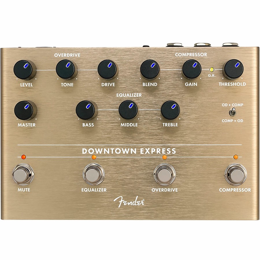 Basses Fender Bass Effects | Fender Downtown Express Bass Multi-Effects Pedal