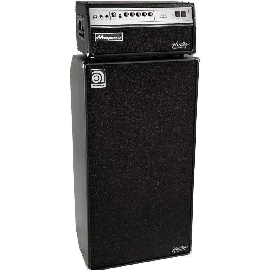 Amps & Effects Ampeg Amp Stacks | Ampeg Heritage Svt-Cl 300W Tube Bass Amp Head With 8X10 800W Bass Speaker Cab