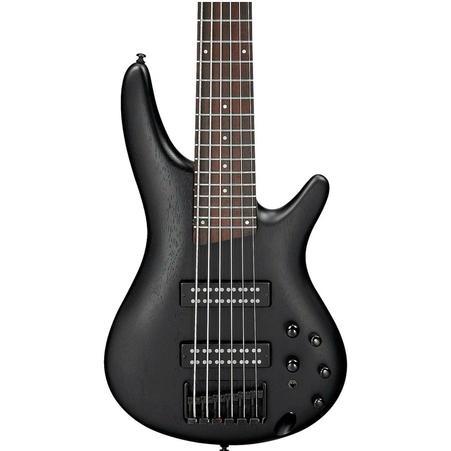 Basses Ibanez 6+ String | Ibanez Sr306Eb 6-String Electric Bass Guitar Weathered Black