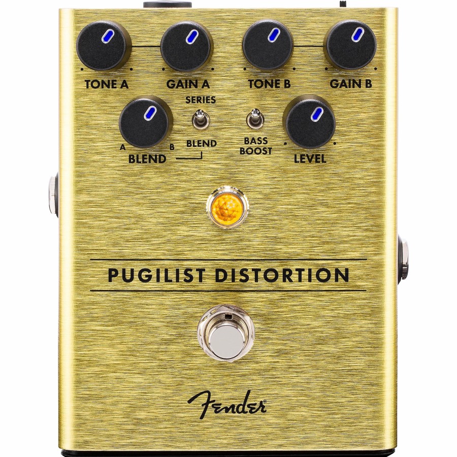 Amps & Effects Fender Distortion & Overdrive | Fender Pugilist Distortion Effects Pedal