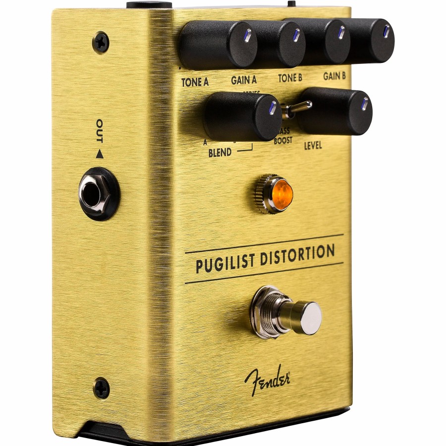 Amps & Effects Fender Distortion & Overdrive | Fender Pugilist Distortion Effects Pedal