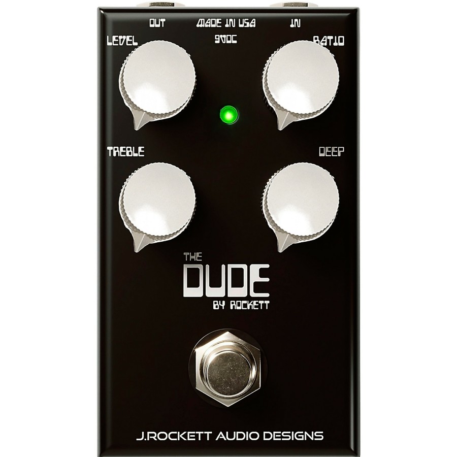 Amps & Effects J.Rockett Audio Designs Distortion & Overdrive | J.Rockett Audio Designs The Dude Od V2 Black