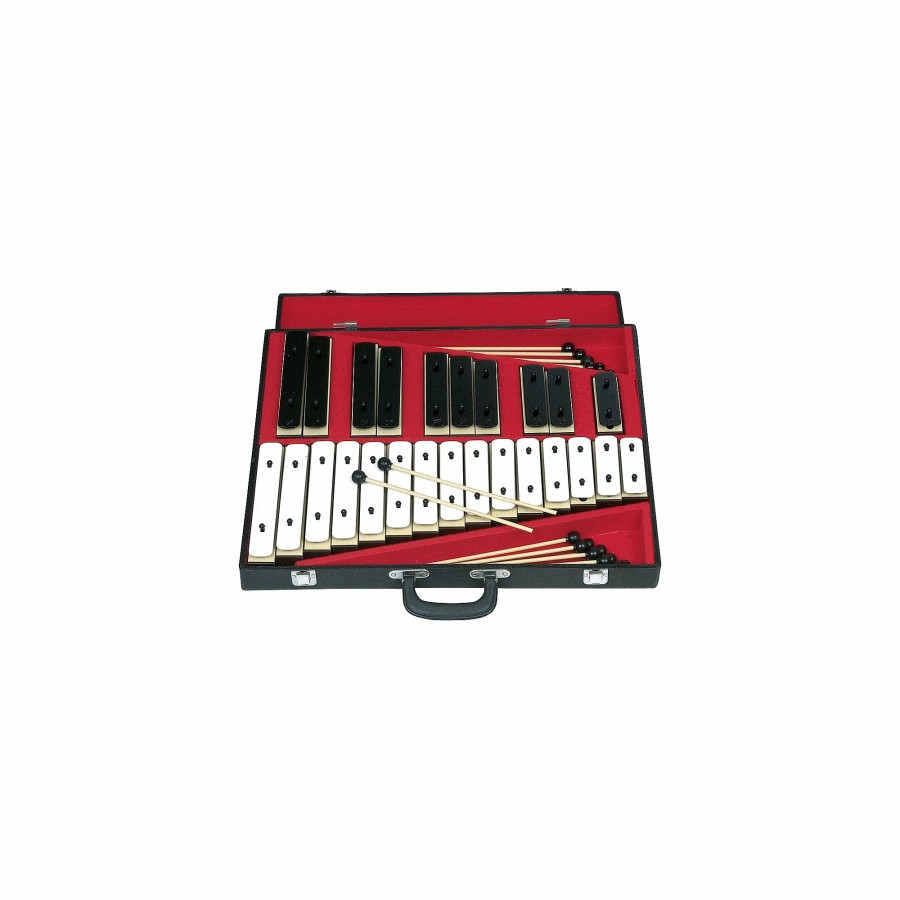 Band & Orchestra Rhythm Band | Rhythm Band 25 Note Chromatic Plastic Resonator Bell Set