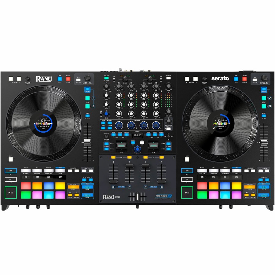 Dj Equipment RANE | Rane Four Advanced Four-Channel Stems Dj Controller Black