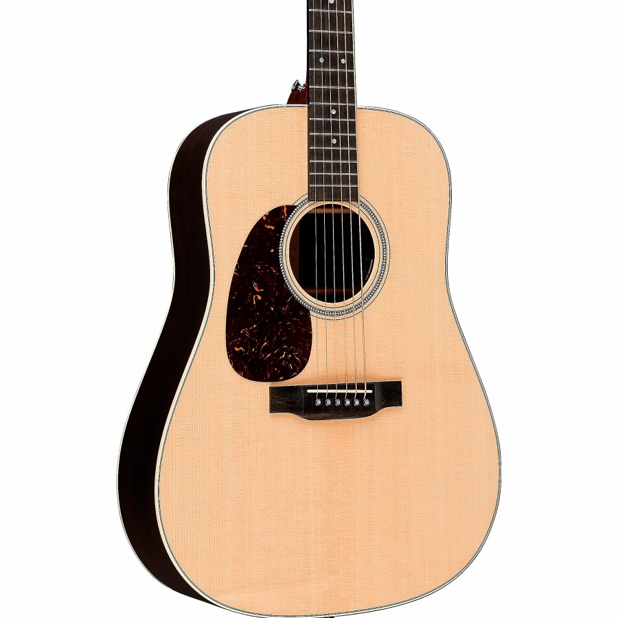 Guitars Martin Left Handed | Martin D-16E 16 Series With Rosewood Left-Handed Dreadnought Acoustic-Electric Guitar Natural