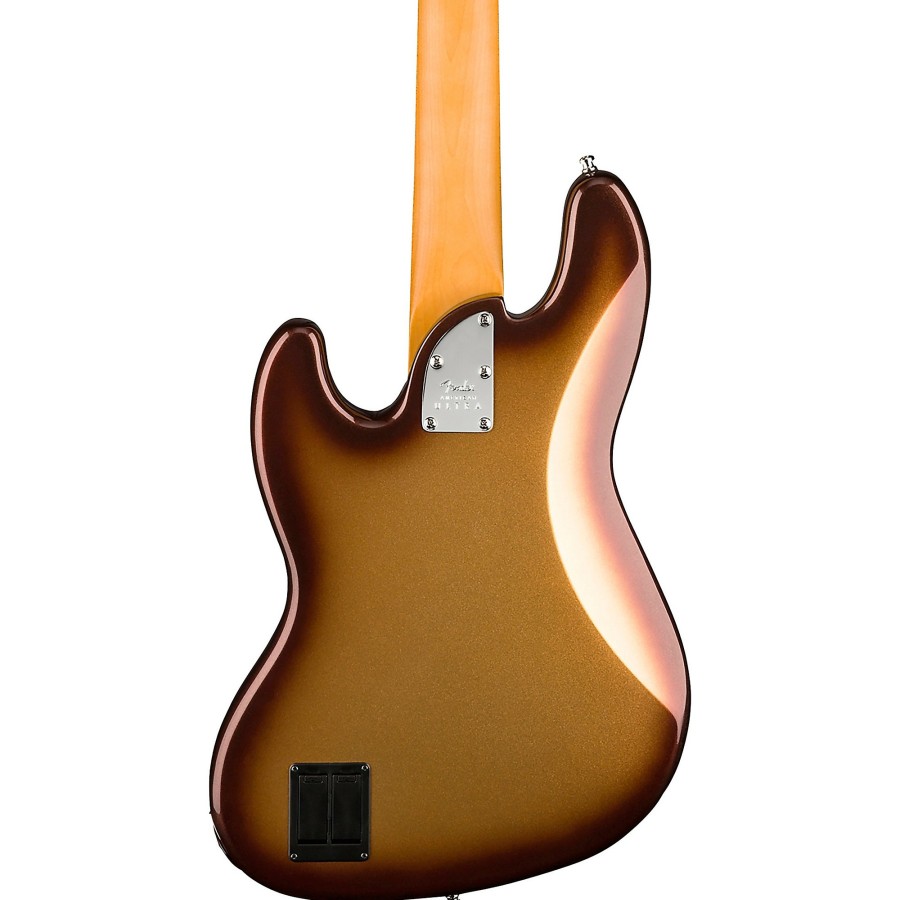 Basses Fender 5-String | Fender American Ultra Jazz Bass V 5-String Rosewood Fingerboard Mocha Burst