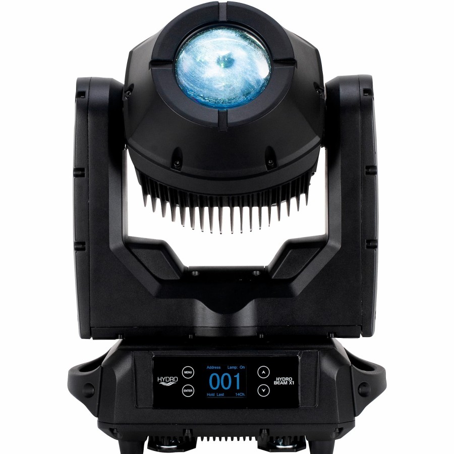 Lighting American DJ | American Dj Hydro Beam X1 Ip 65 Rated 100 Watt Discharge Moving Head With A 3 Degree Beam And 16 Facet Prism Wireless Dmx Built In