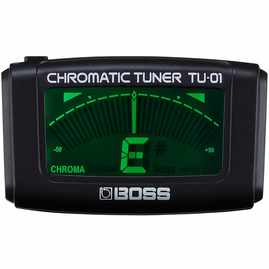 Accessories BOSS | Boss Tu-01 Clip-On Chromatic Tuner