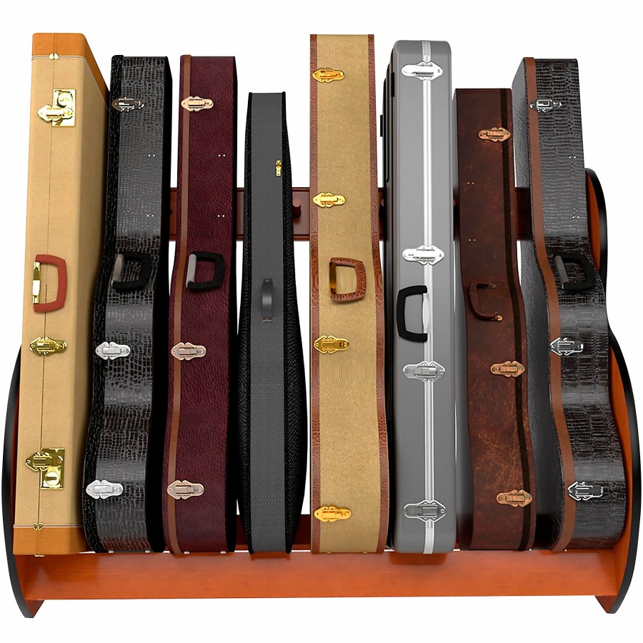 Guitars Au0026S Crafted Products Guitar Stands | A&S Crafted Products Studio Standard Guitar Case Rack Full Size (7-9 Cases)