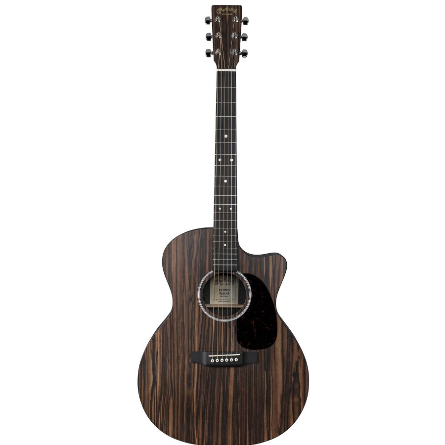 Guitars Martin Acoustic Electric | Martin Special Gpc X Series Macassar Ebony Top Grand Performance Acoustic-Electric Guitar Natural