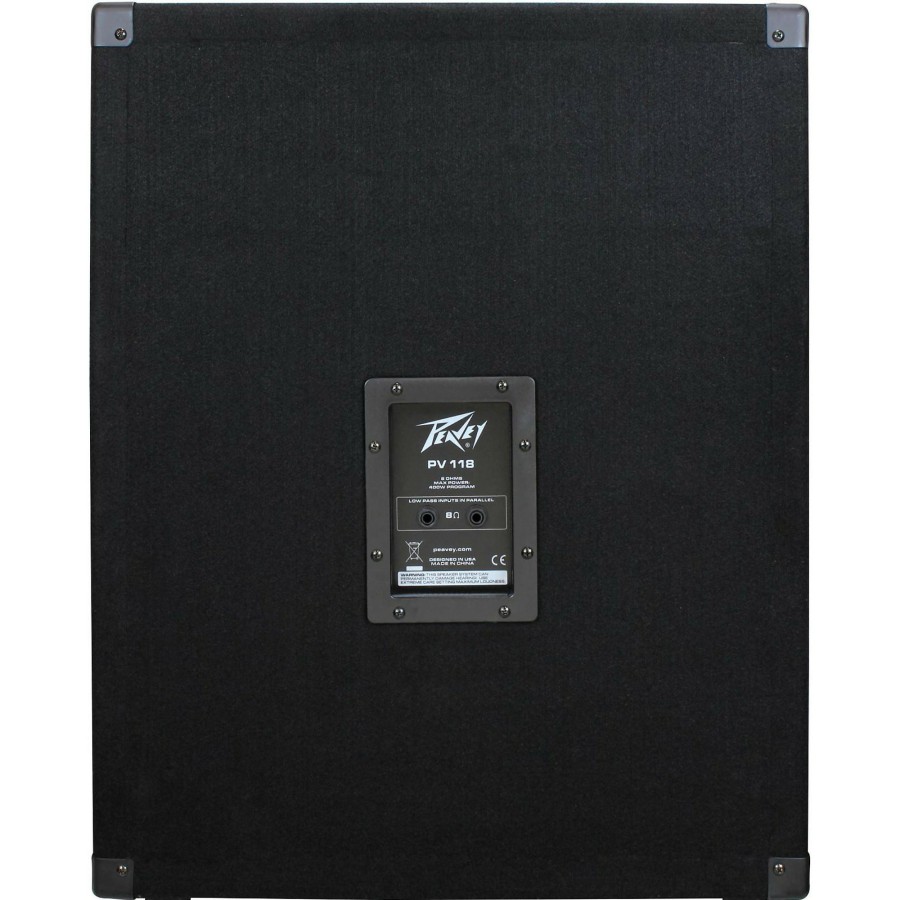 Live Sound Peavey | Peavey Pv 118 Single 18" Subwoofer