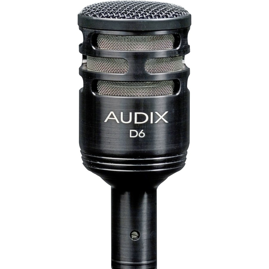 Mics & Wireless Audix | Audix D6 Sub Impulse Kick Drum Mic Black