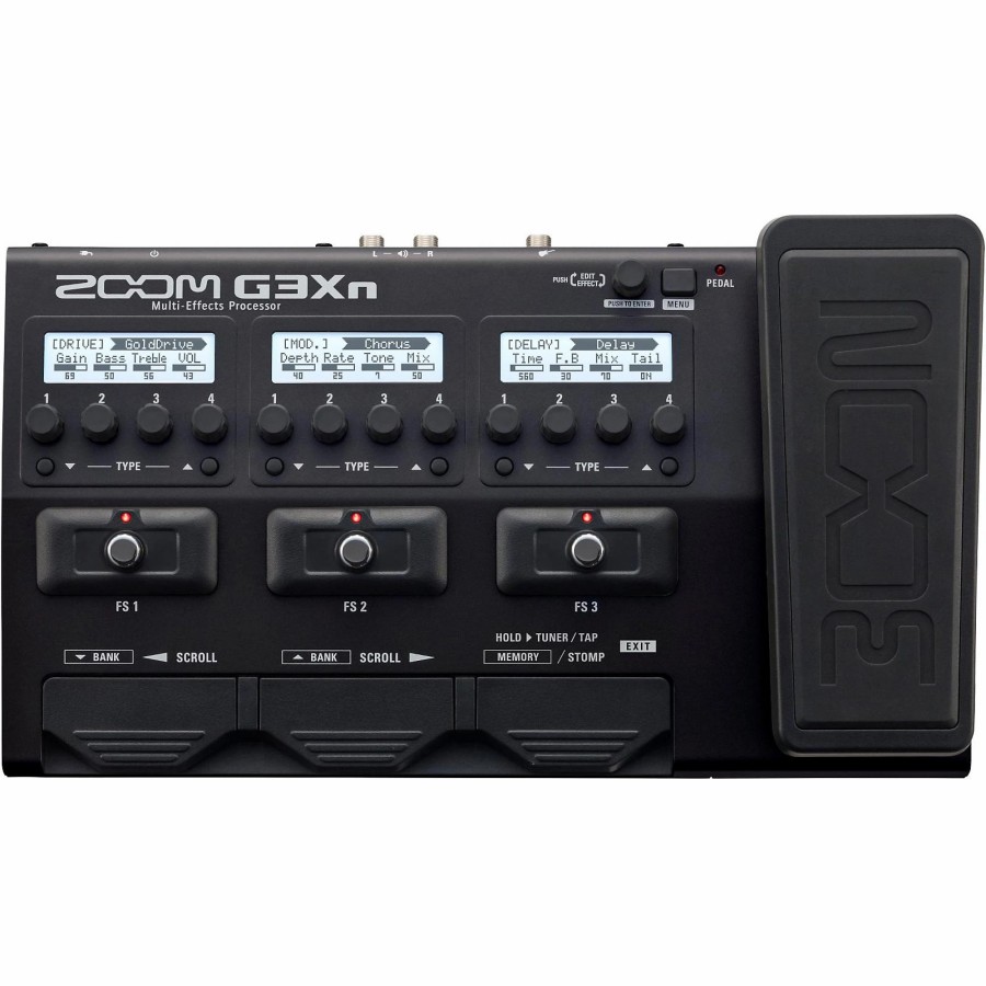 Amps & Effects Zoom Multi-Effects Pedals | Zoom G3Xn Multi-Effects Processor