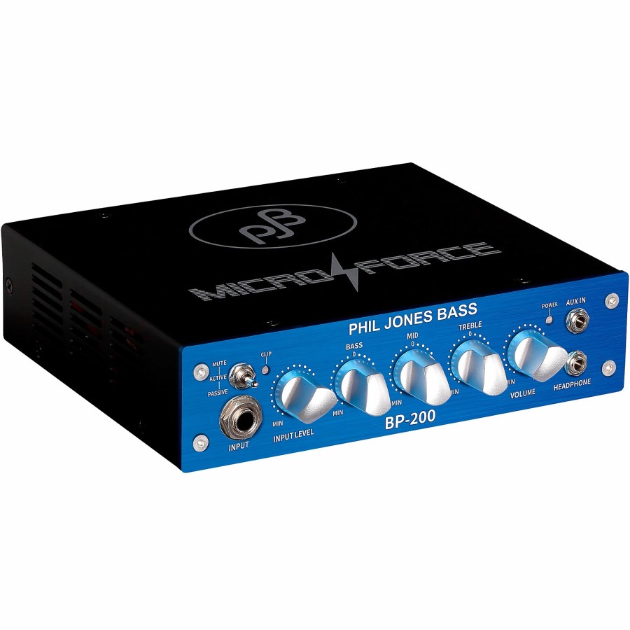 Amps & Effects Phil Jones Bass Heads | Phil Jones Bass Bp-200 200W Bass Amp Head Blue