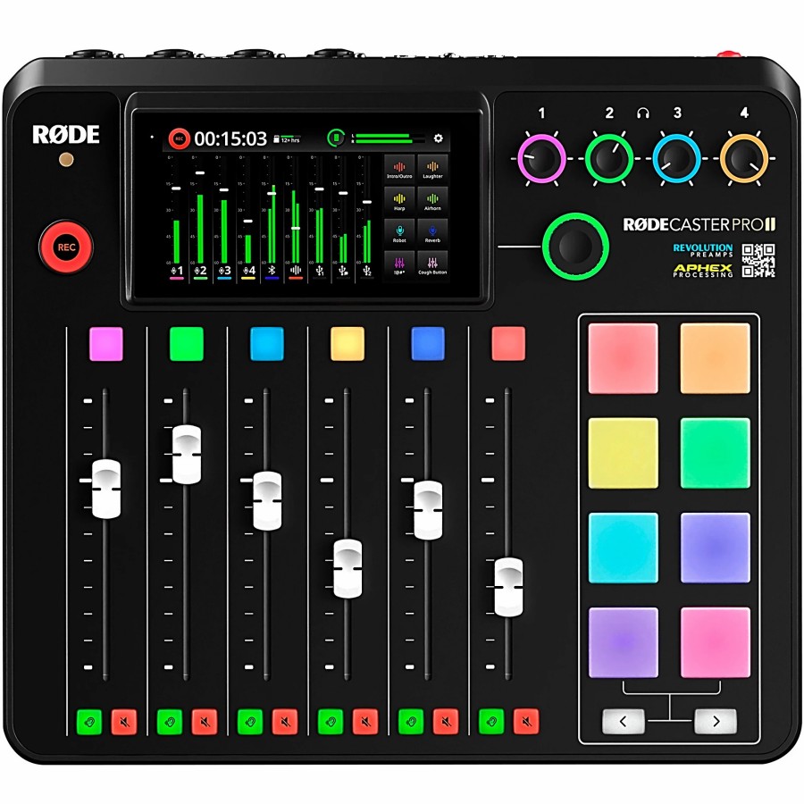 Recording RODE | Rode Rodecaster Pro Ii Integrated Audio Production Studio