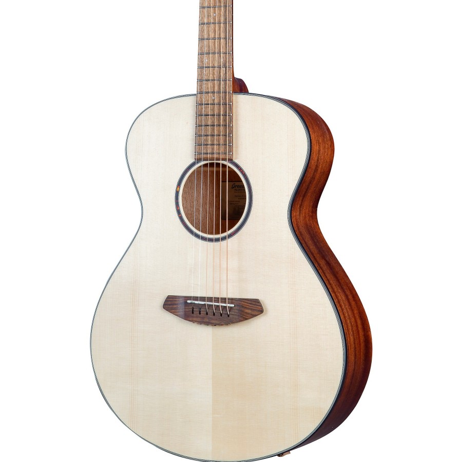 Guitars Breedlove Left Handed | Breedlove Discovery S Concert European Spruce-African Mahogany Left-Handed Acoustic Guitar Natural