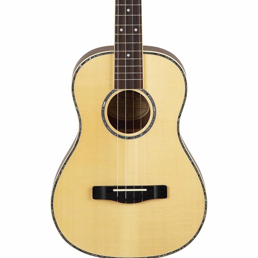 Guitars Mitchell | Mitchell Mub70S Baritone Ukulele Natural