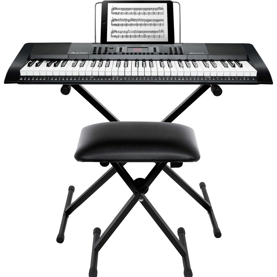 Keyboards & Midi Alesis | Alesis Bravo 61 Mk3 61-Key Keyboard With Stand And Bench