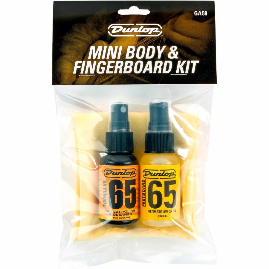 Accessories Dunlop | Dunlop Mini Body & Fingerboard Care Kit