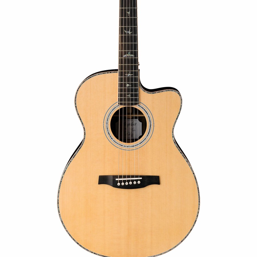 Guitars PRS 6-String | Prs Se A60E Angeles Acoustic Electric Guitar Natural