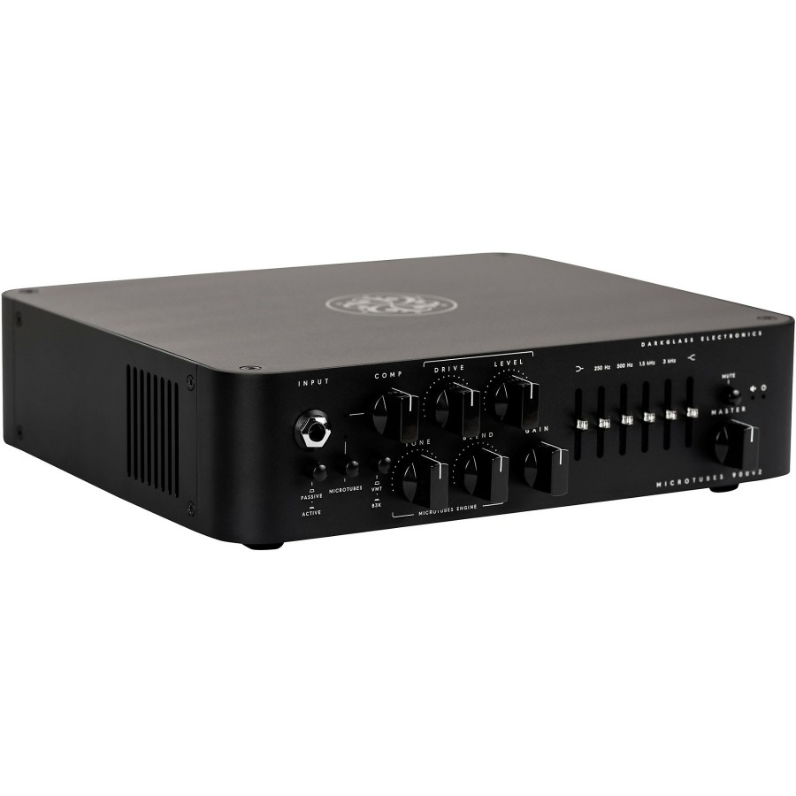 Amps & Effects Darkglass Heads | Darkglass Microtubes 900 V2 900W Bass Amp Head Black