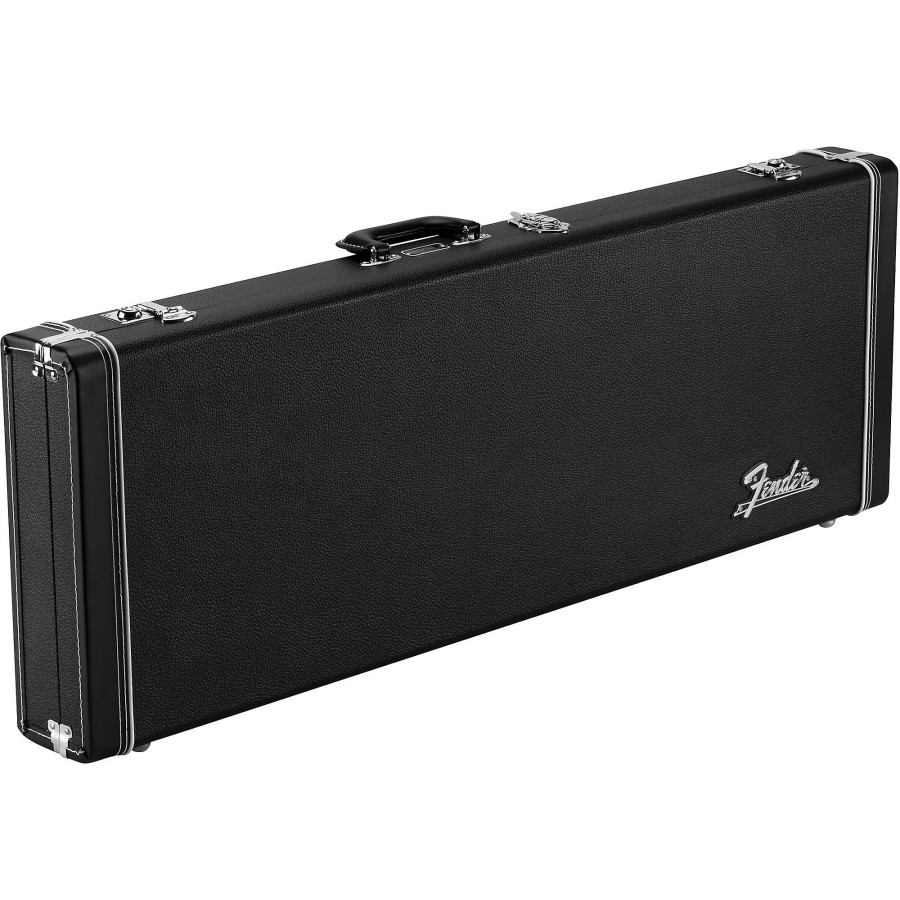 Accessories Fender | Fender Classic Series Wood Strat/Tele Case Black Black