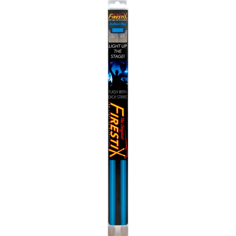 Drums Firestix | Firestix Light-Up Drum Sticks 5B Blue