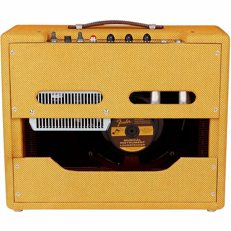 Guitars Fender Guitar Amps | Fender '57 Custom Deluxe 12W 1X12 Tube Guitar Amp Lacquered Tweed