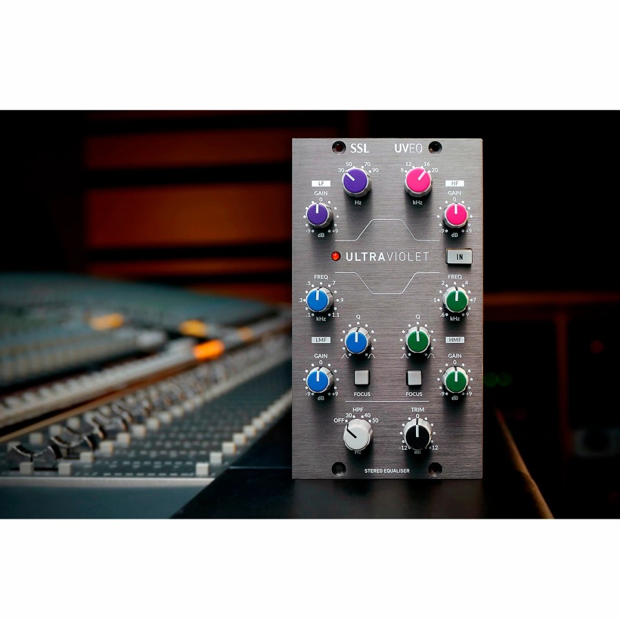 Live Sound Solid State Logic | Solid State Logic Ultraviolet Eq 500 Series Stereo Eq