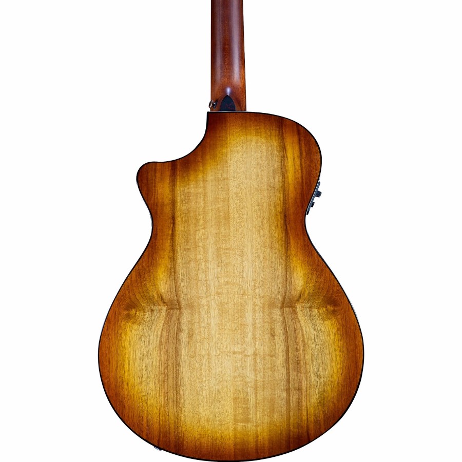 Basses Breedlove Fretted | Breedlove Pursuit Exotic S Ce Concerto Acoustic-Electric Bass Amber Burst