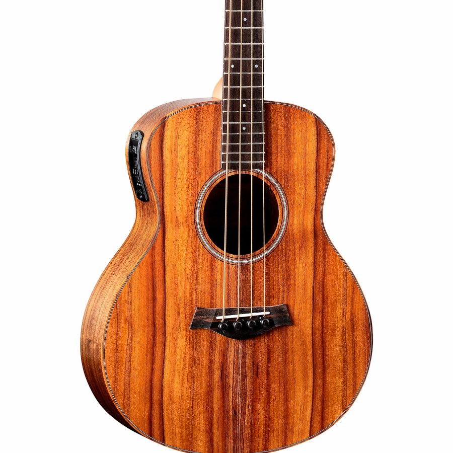 Basses Taylor Fretted | Taylor Gs Mini-E Koa Acoustic-Electric Bass Guitar Natural