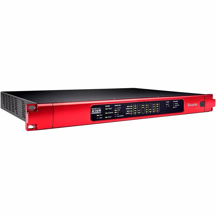 Recording Focusrite | Focusrite Rednet A16R Mkii 16-Channel Bi-Directional Analog Interface For Dante Networks