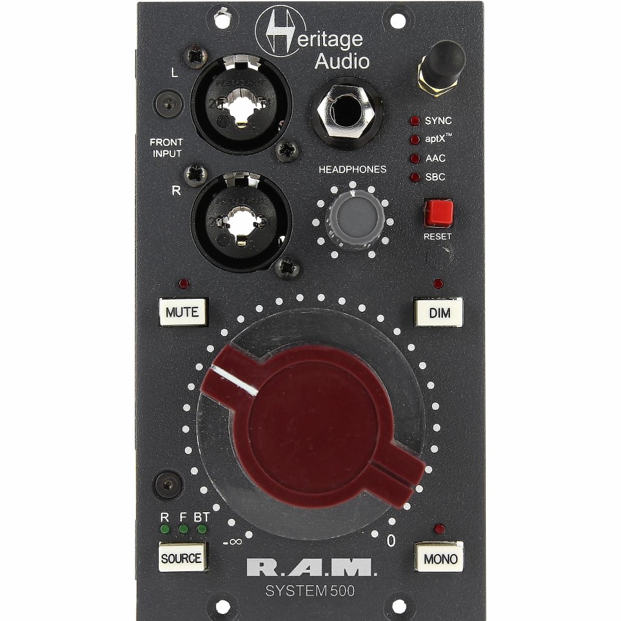 Recording Heritage Audio | Heritage Audio Ram System 500 Series Monitoring Module