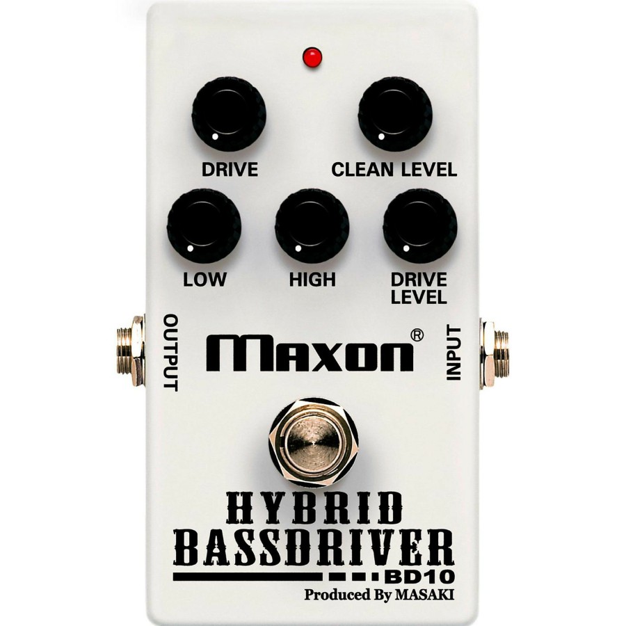 Basses Maxon Bass Effects | Maxon Bd10 Hybrid Bass Driver Effects Pedal