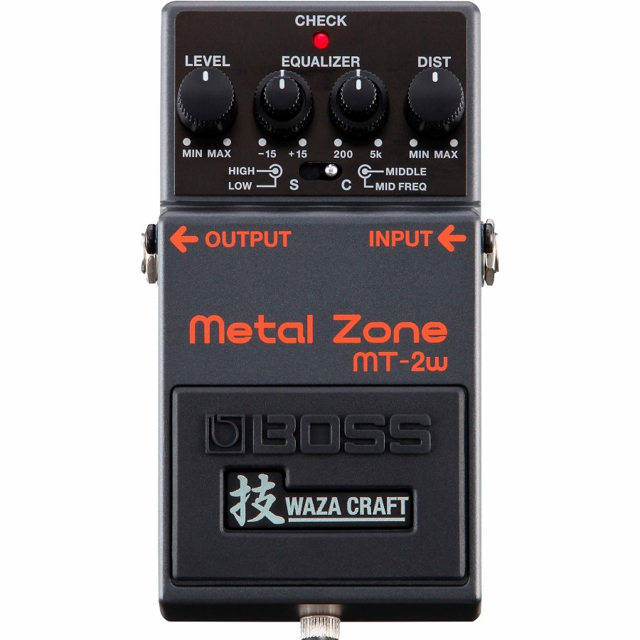 Amps & Effects BOSS Distortion & Overdrive | Boss Mt-2W Metal Zone Waza Craft Distortion Guitar Effects Pedal