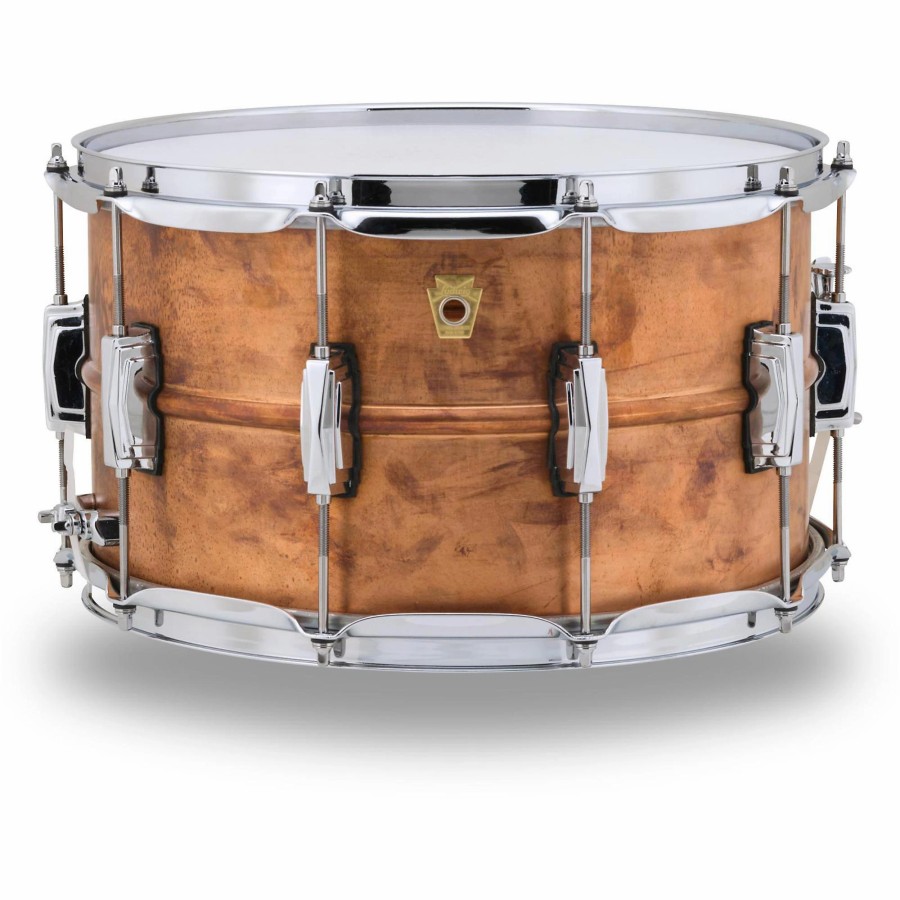 Drums Ludwig Snare Drums | Ludwig Copper Phonic Snare Drum, 14 X8 In.