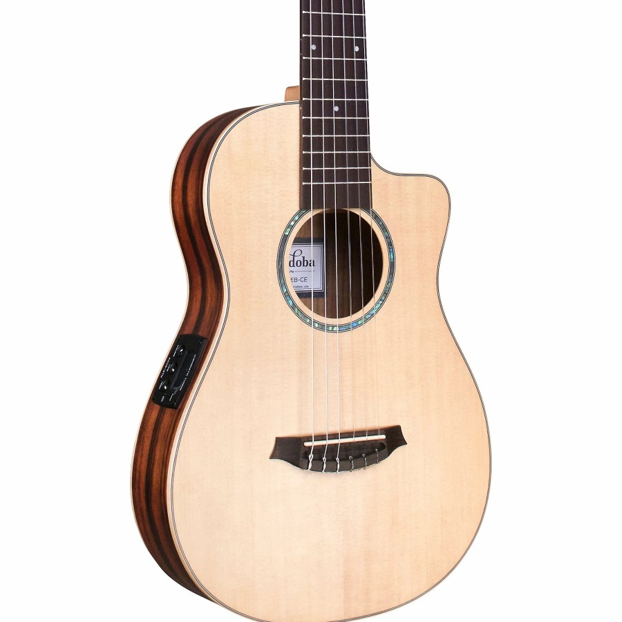 Guitars Cordoba | Cordoba Mini Ii Eb-Ce Mini Acoustic-Electric Guitar Natural