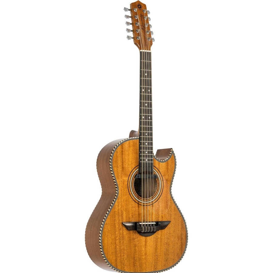 Guitars H. Jimenez | H. Jimenez Lbq1 Bajo Quinto Acoustic-Electric El Estandar Series Natural