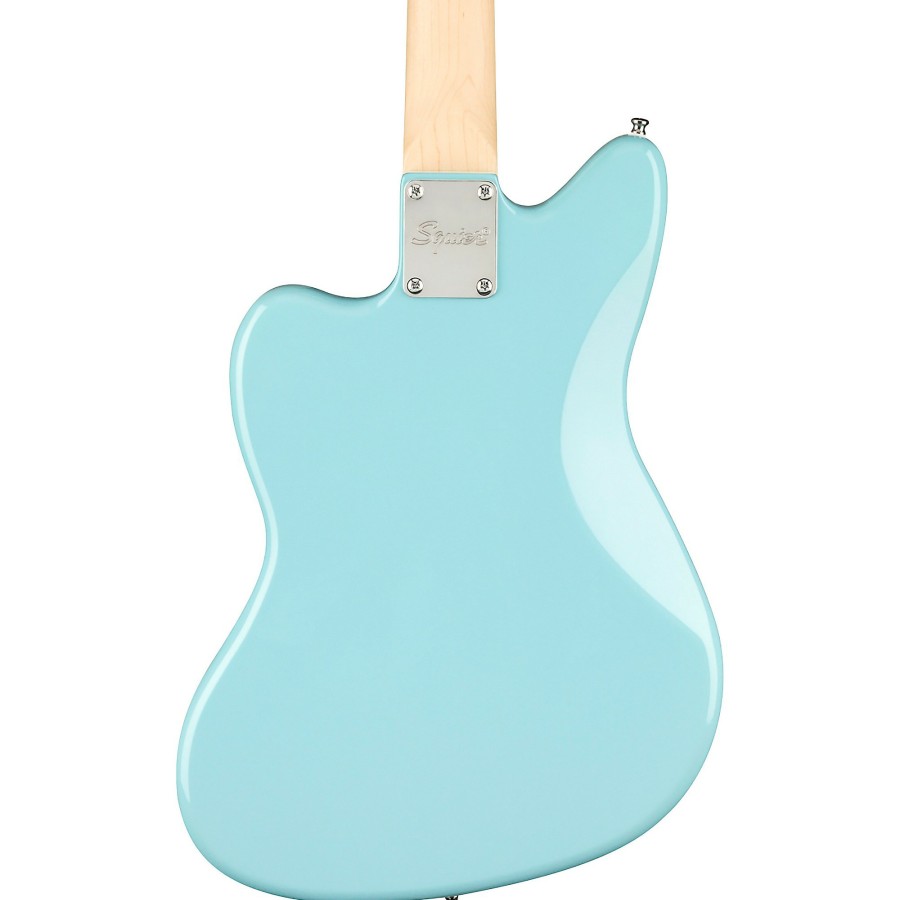 Guitars Squier Travel & Mini | Squier Mini Jazzmaster Hh Maple Fingerboard Electric Guitar Daphne Blue