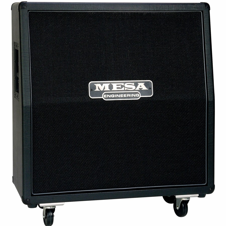 Amps & Effects MESA/Boogie Cabinets | Mesa/Boogie Rectifier Traditional Slant 4X12" 240W Guitar Speaker Cabinet Black