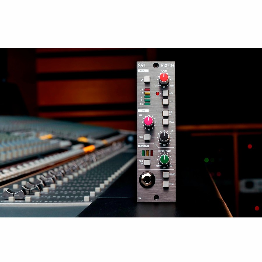 Recording Solid State Logic | Solid State Logic Six Channel 500 Series Mini Channel Strip