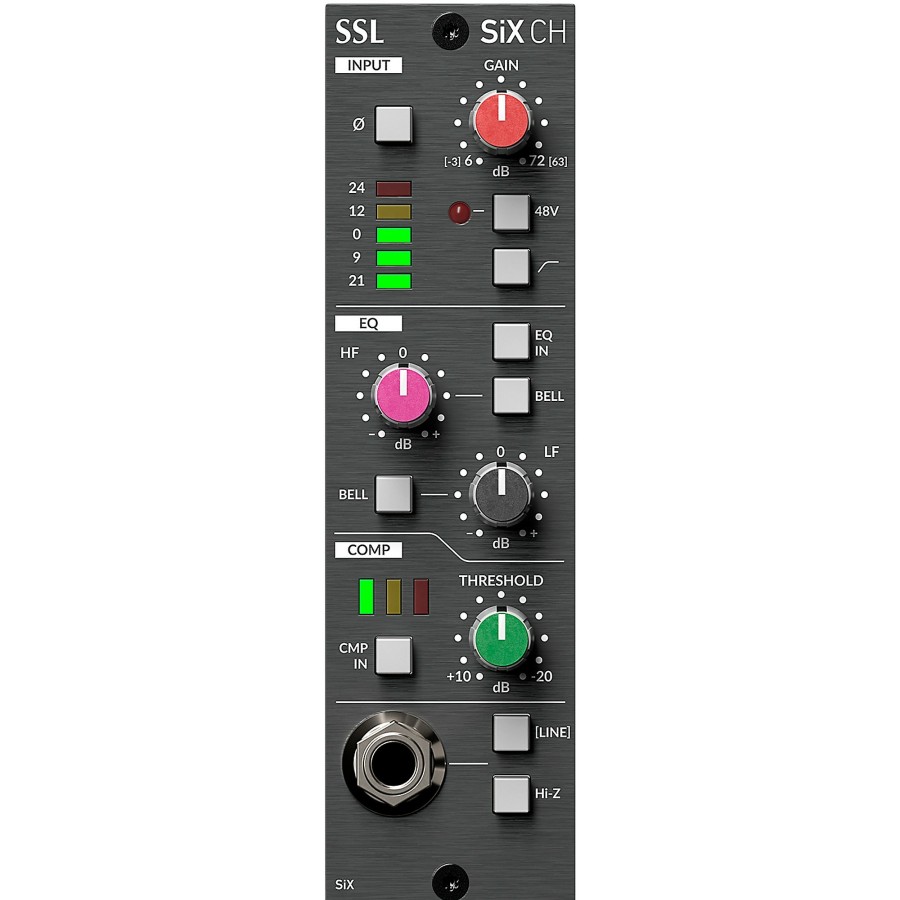 Recording Solid State Logic | Solid State Logic Six Channel 500 Series Mini Channel Strip