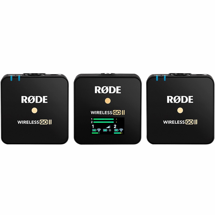 Mics & Wireless RODE | Rode Wireless Go Ii Dual-Channel Wireless Microphone System Black