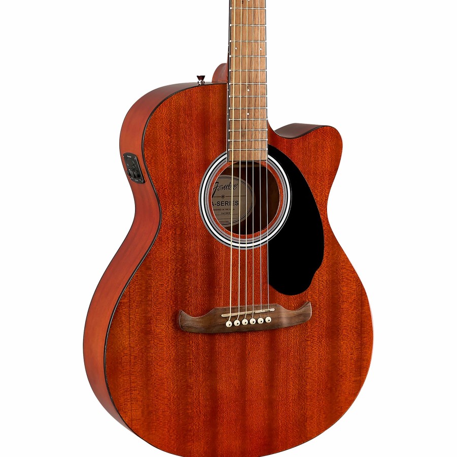 Guitars Fender Acoustic Electric | Fender Fa-135Ce All-Mahogany Concert Acoustic-Electric Guitar Mahogany